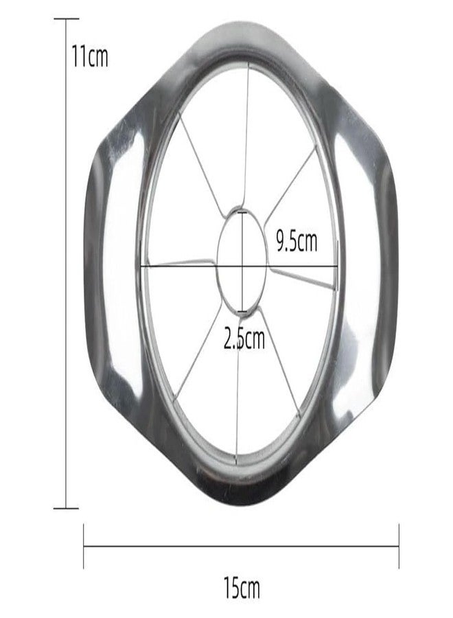Ervio Apple Cutter with 8 Sharp Stainless Steel Blades & Non-Slip Handle | Apple Slicer Fruit Cutter for Kitchen | Easy & Quick Fruit Slicing Tool for Apples, Pears & More - Image 5